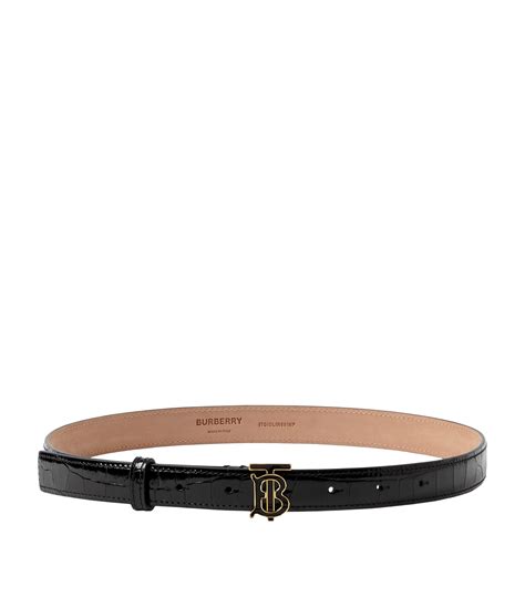 burberry embossed leather belt|Burberry belts prices.